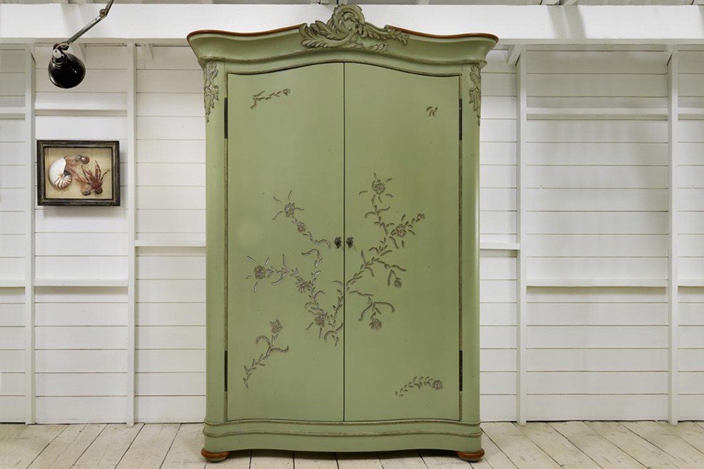 Floral Wardrobe 2 Door