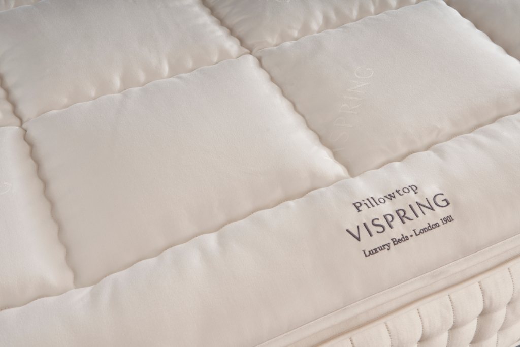 Vispring Pillow Top Mattress Topper Standard Single 90 X 190cm