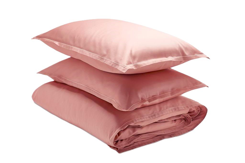 Bristol Duvet Cover - Melba Pink