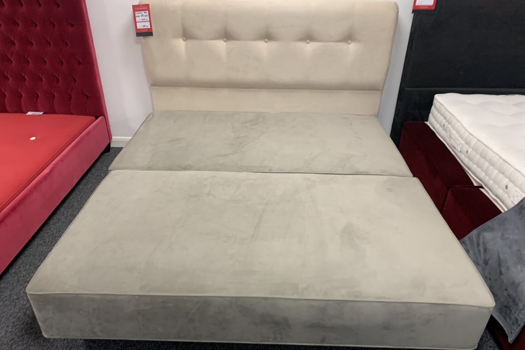 Vispring Vispring Prestige Divan Base +   Headboard Superking Size - Ex Display