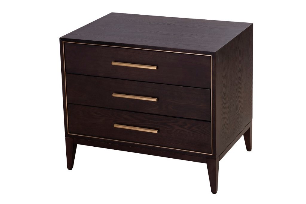 Ortiz 3 Drawer Side Table