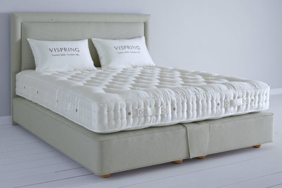 Vispring Vispring Baronet Superb  with Low Divan Base   Superking Size- Overstocked
