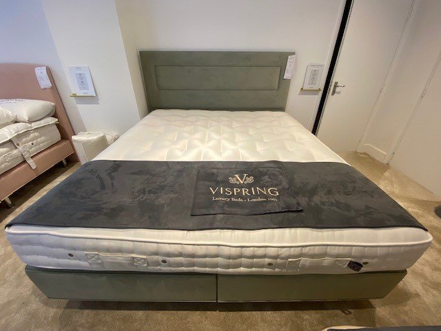 Vispring Vispring Baronet Superb Divan Set  Superking Size with Headboard - Ex Display