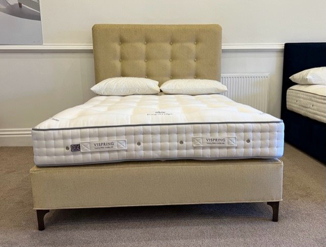 Vispring Vispring Kingsbridge Kingsize Divan set with  H/B - Ex Display