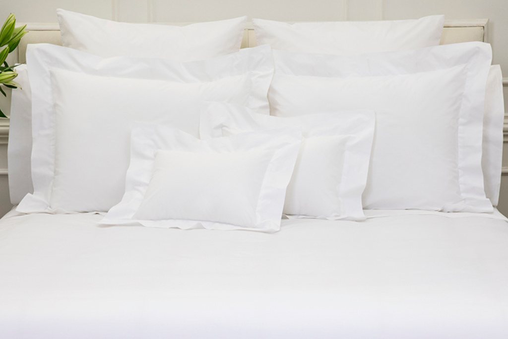 Plain Hemmed Duvet Cover Super King 260cm X 220cm 6ft Ivory