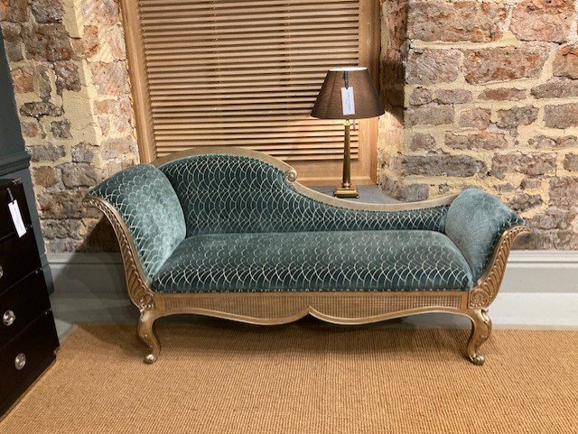 And So To Bed Versailles Leafed Chaise  - Ex Display