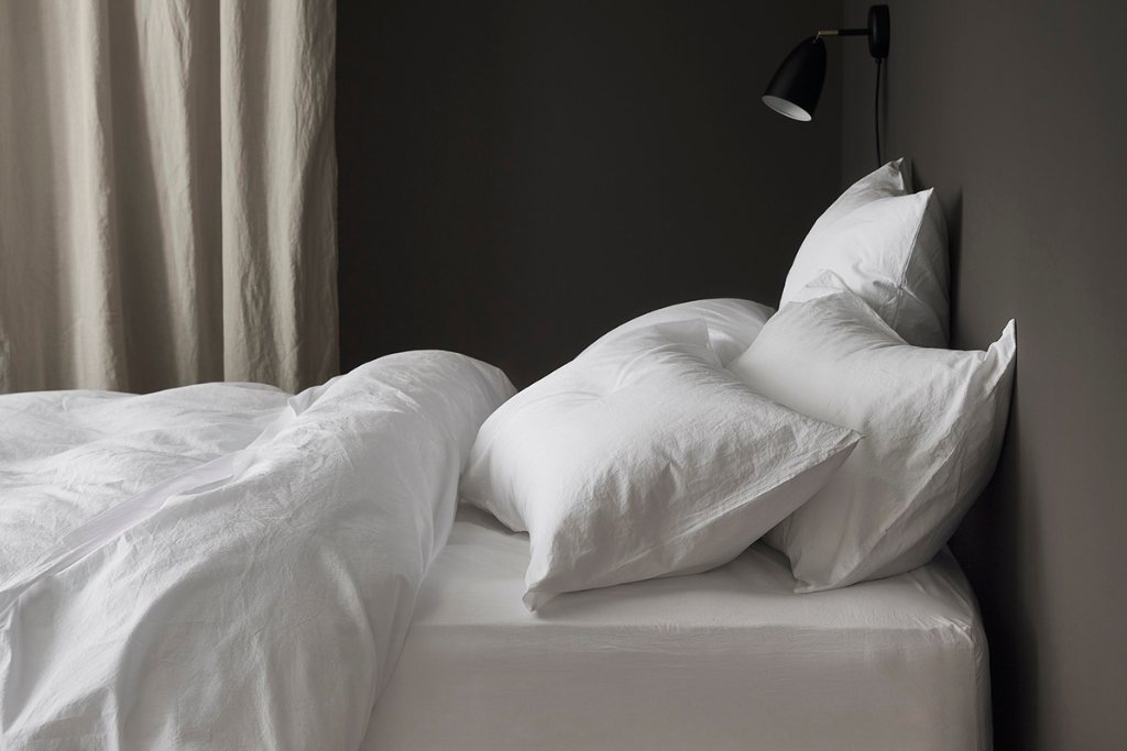 Bedfolk Relaxed Cotton Duvet Cover Double 200 X 200cm 4ft 6 Snow