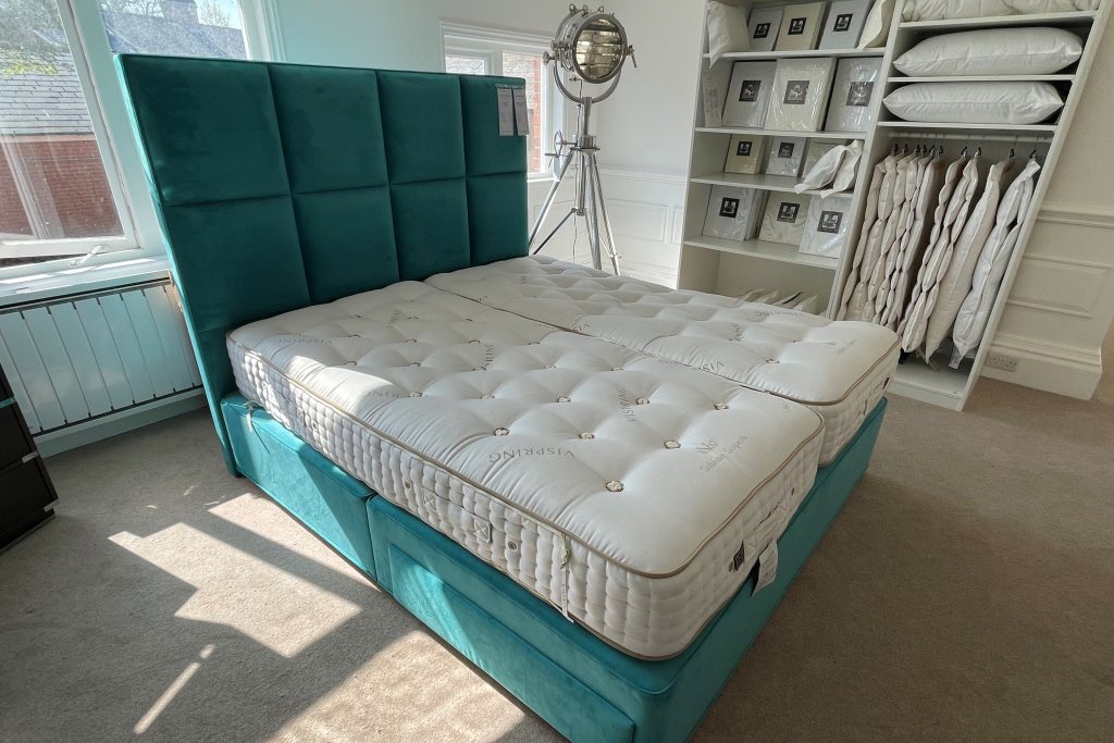 Vispring Vispring Sublime Superb Z&L Divan Set Superking &  Atlas Headboard -EX DISPLAY