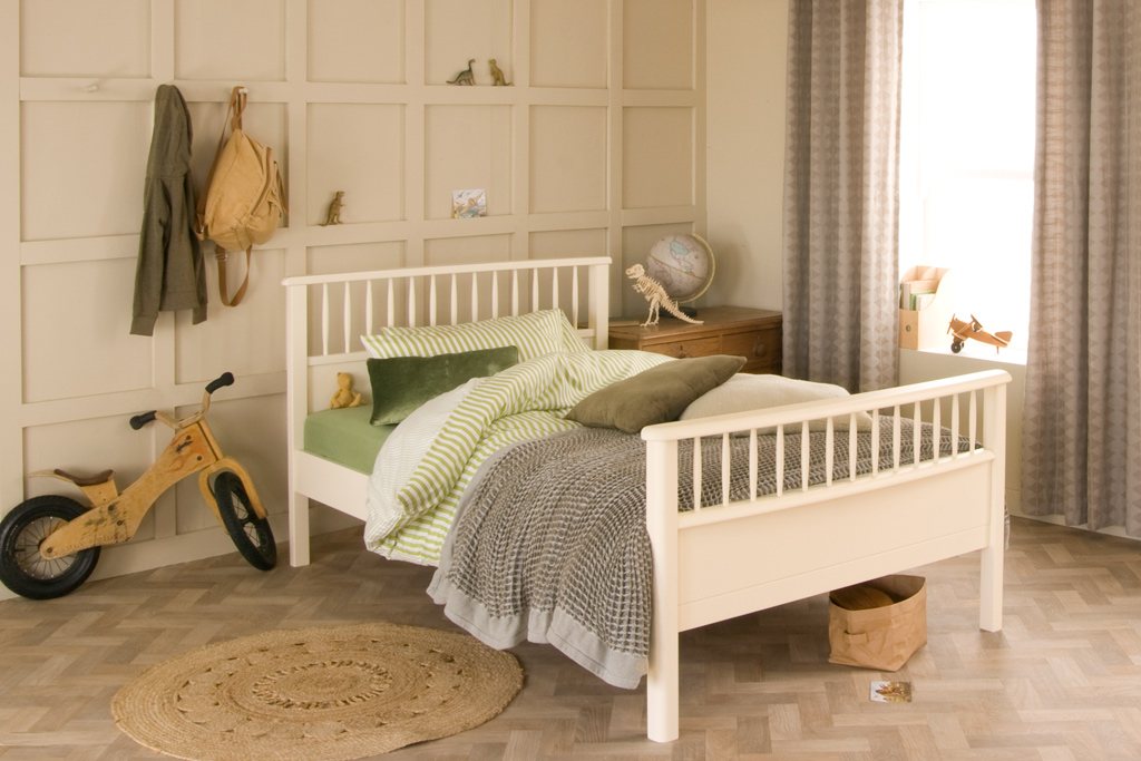 Bowood Children's Small Double Bed - Ivory White