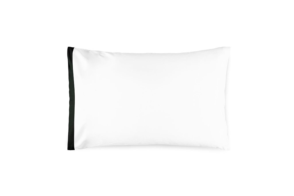 Amalia Prado Housewife Pillowcase King 50 X 90cm White Black