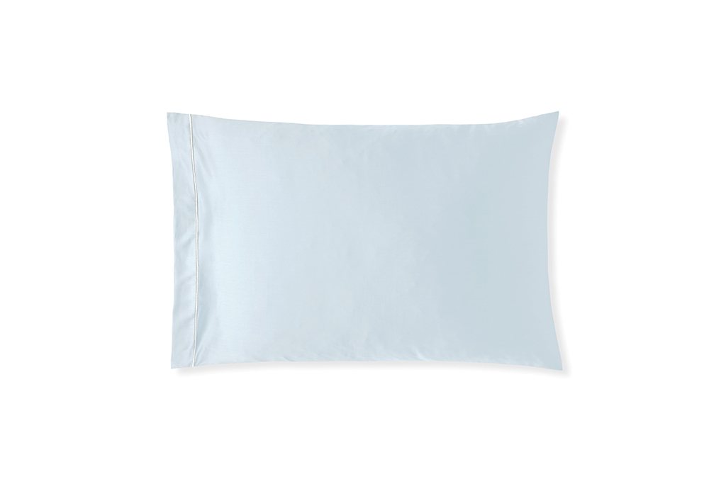 Amalia Dalia Housewife Pillowcase King 50 X 90cm Blue Silver