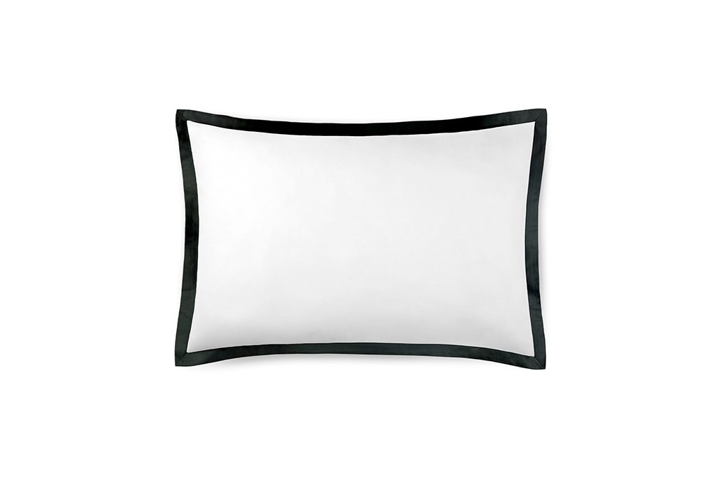 Amalia Prado Oxford Pillowcase Oxford 50 X 75cm White Black