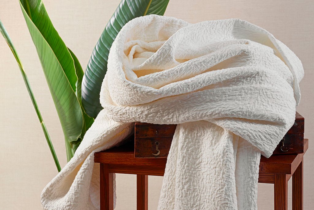 Amalia Tamara Bedspread - Cream