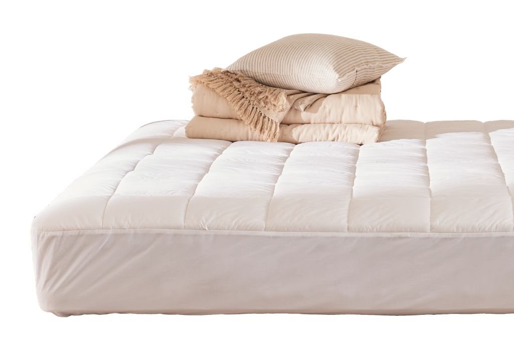 Vispring Luxury Skirted Mattress Protector And So To Bed