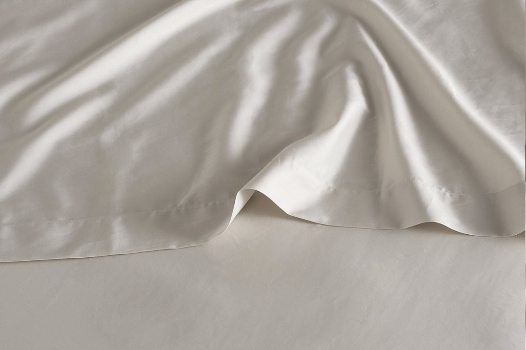 Bedfolk Luxe Cotton Flat Sheet - Clay