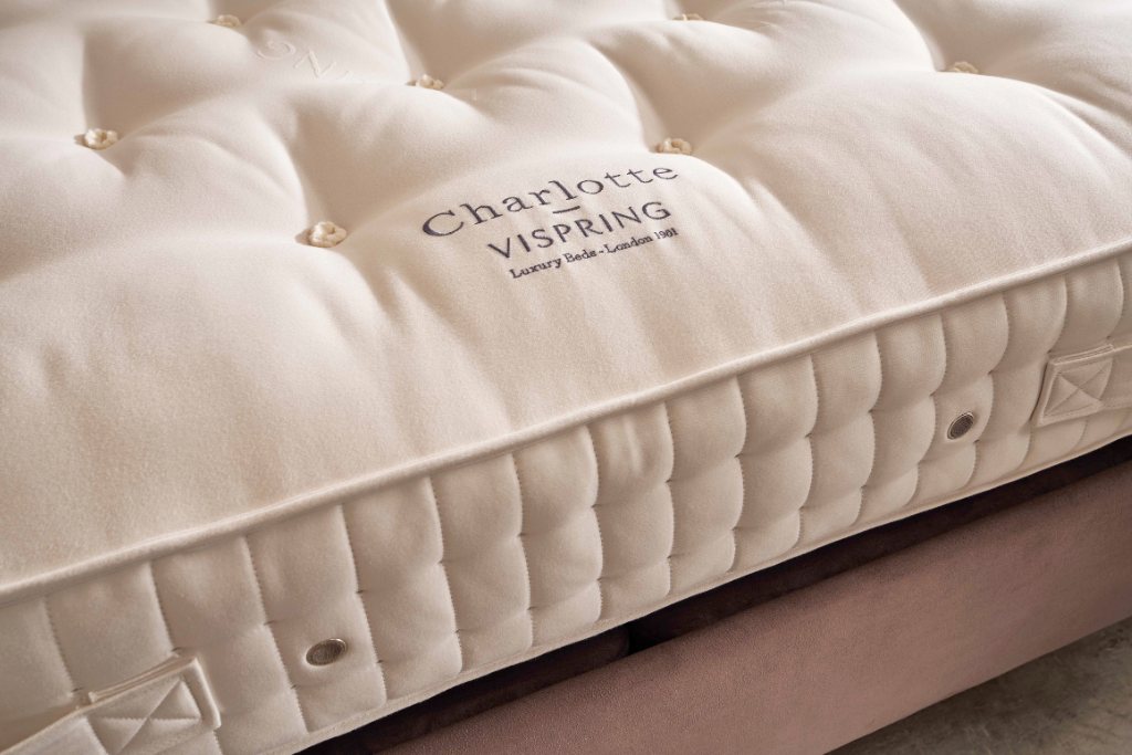 Vispring Charlotte Mattress Only Super King 180 X 200cm 6ft