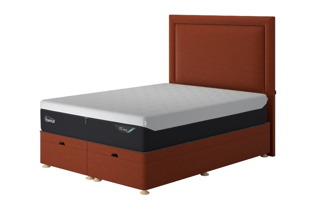 Tempur Suffolk Ottoman - Soho Copper