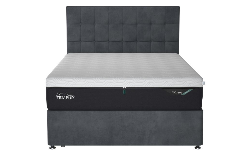 TEMPUR® Buckingham Divan Bed - Venice Anthracite