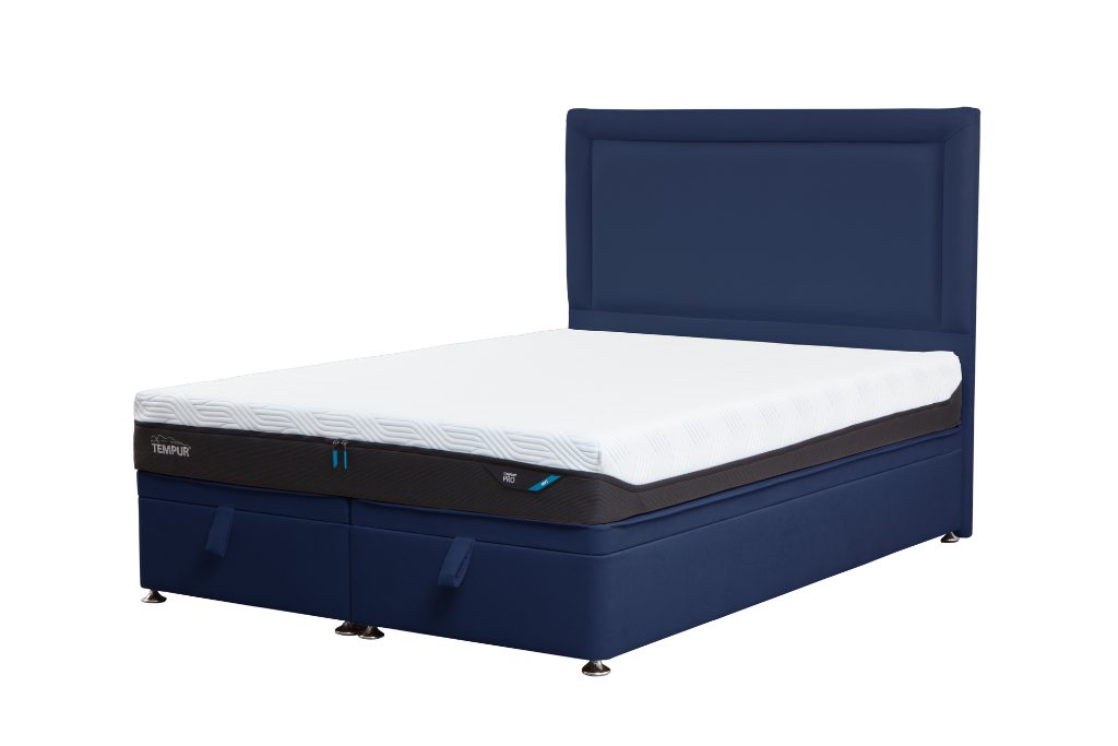 TEMPUR® Buckingham Ottoman Bed - Marine