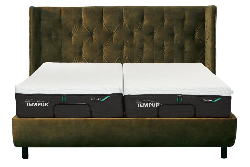 TEMPUR® Arc™ Ergo™ Smart Base with Luxury Headboard | And So TEMPUR® Arc™ Ergo™ Smart Base with Luxury Headboard | And So