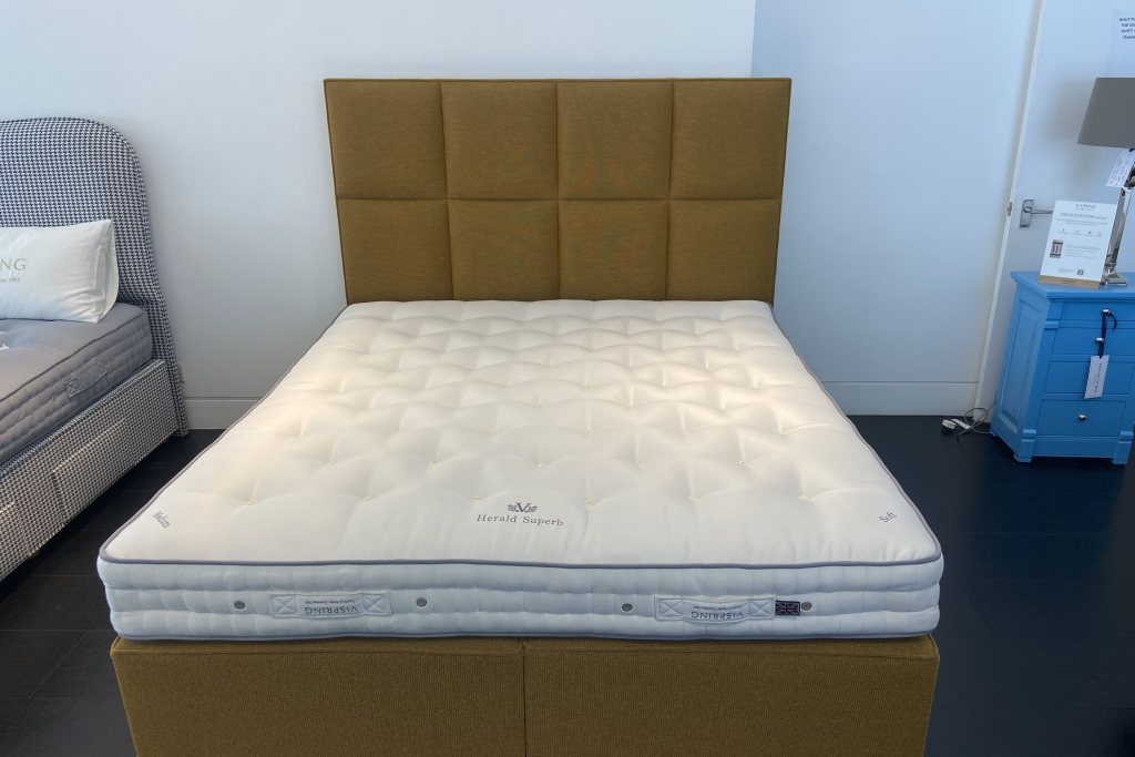 Vispring Vispring Herald Superb With Drawer Divan & Headboard - EX DISPLAY