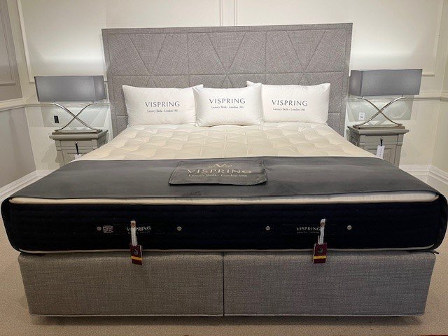Vispring Diamond Majesty Divan Set - Large Emperor - Ex Display.