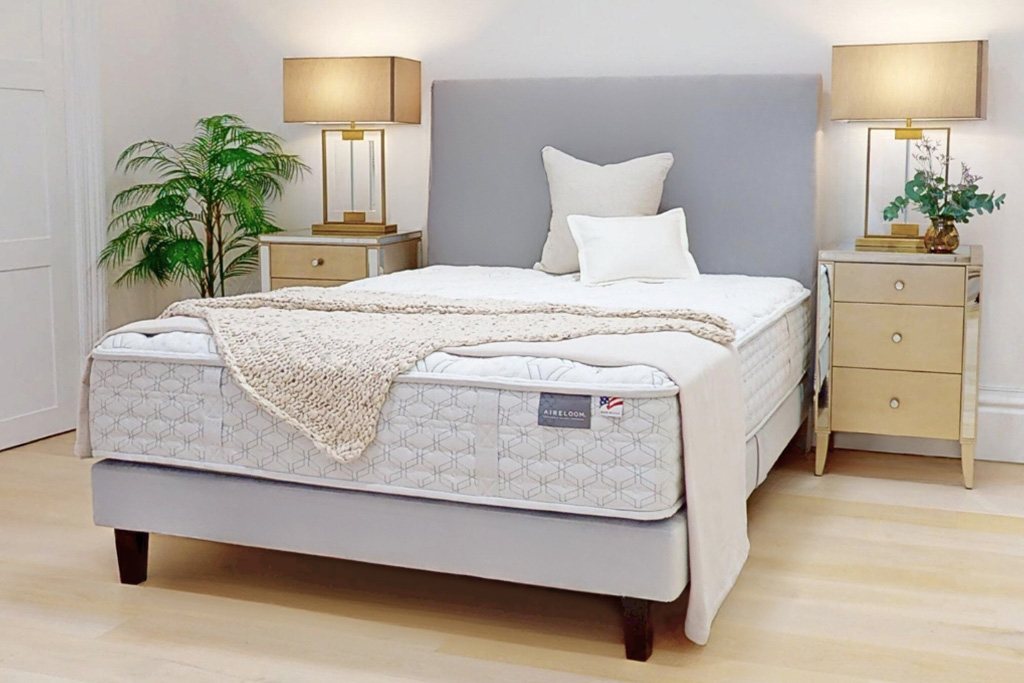 Aire Divan - Ducor Headboard - Plush Cloud
