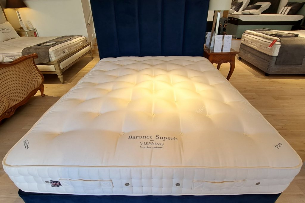 Vispring Baronet Drawer Divan Set - King Size - Ex Display.
