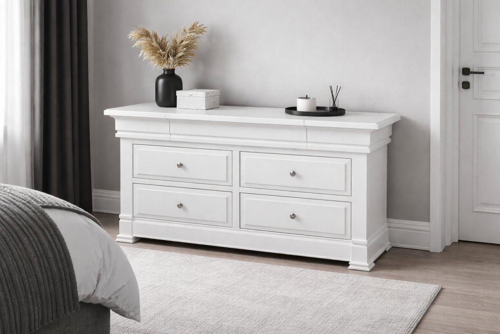 Manoir Painted Dressing Chest - Ex Display.