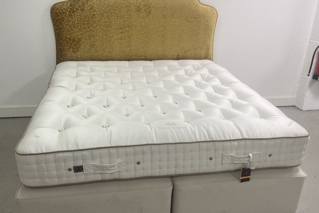 Vispring Tiara Superb Divan Set - Superking Size - Ex Display.