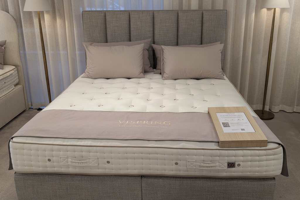 Vispring Sublime Superb Divan Set - Superking Size - Ex Display.