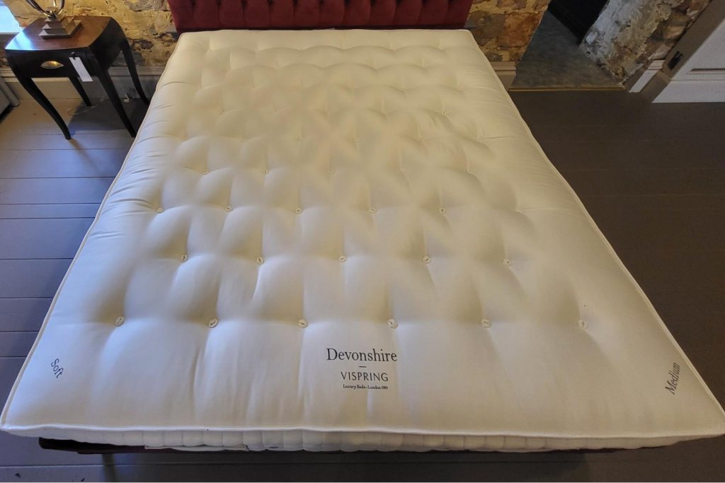 Vispring Devonshire Mattress - Superking Size - Ex Display.