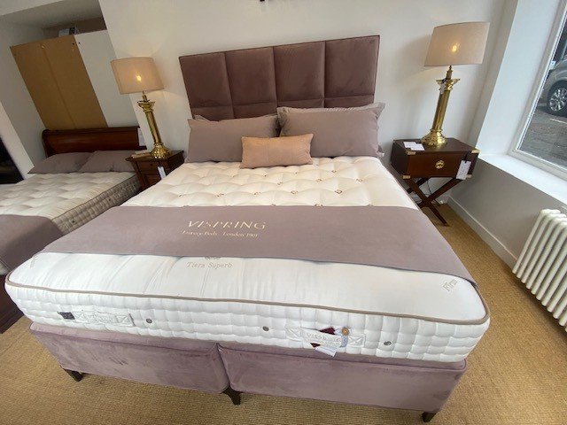 Vispring Tiara Superb - Superking Divan set - Ex Display