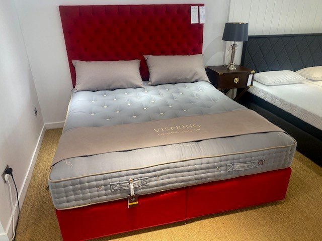 Vispring Sublime Superb Divan Set - Super King Size - Ex Display