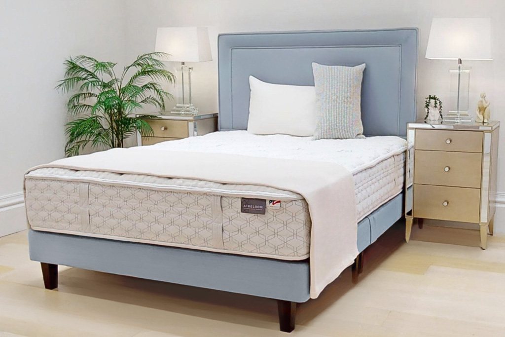 Aireloom Laguna Mattress & Aire Divan - Plush French Grey