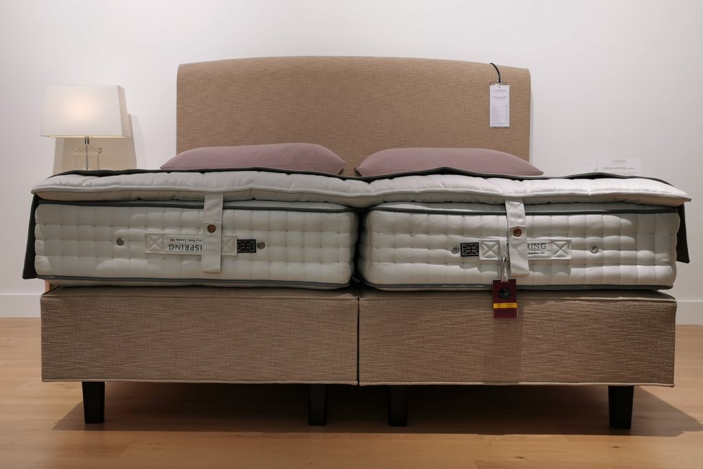 Vispring Regal Superb Divan Set +Topper - Super King - Ex Display.