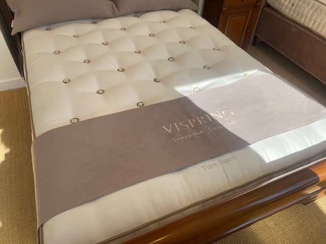 Vispring Tiara Superb Mattress -King Size - Ex Display.