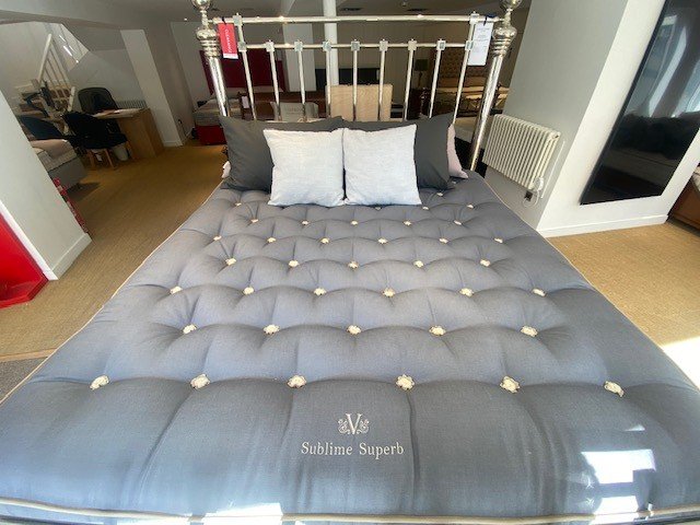 Vispring Sublime Superb Mattress - Superking Size - Ex Display.