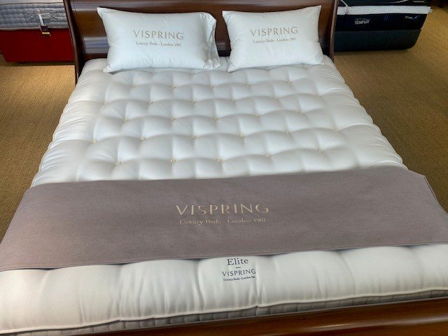 Vispring Elite Mattress - Superking Size - Ex Display.