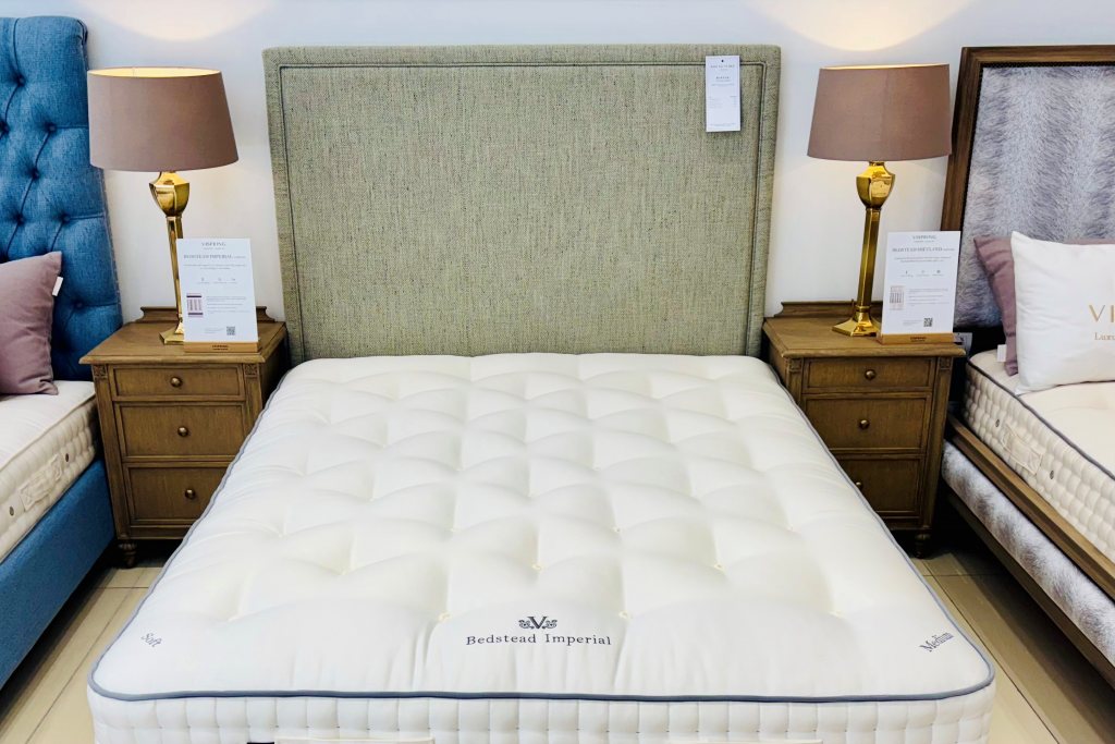 Boston Bedstead with Vispring Imperial - Ex Display