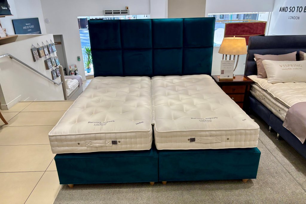 Vispring Vispring Baronet Superb with Drawer Divan and Headboard - Ex Display