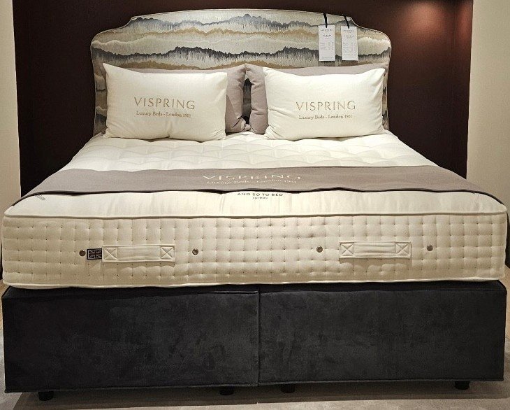 Vispring Excellence Divan Set - Superking Size - Ex Display.