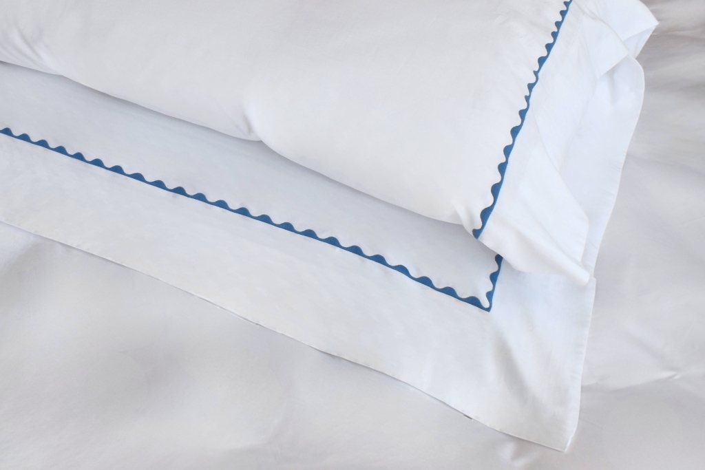Waves Duvet Cover - Bluestone