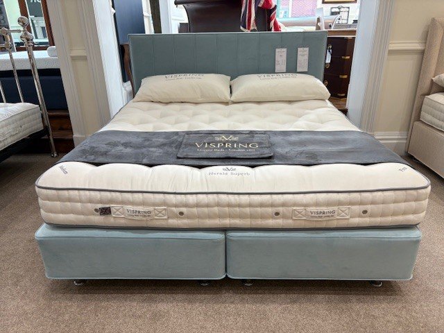 Vispring Herald Superb Divan Set - Superking - Ex-Display.