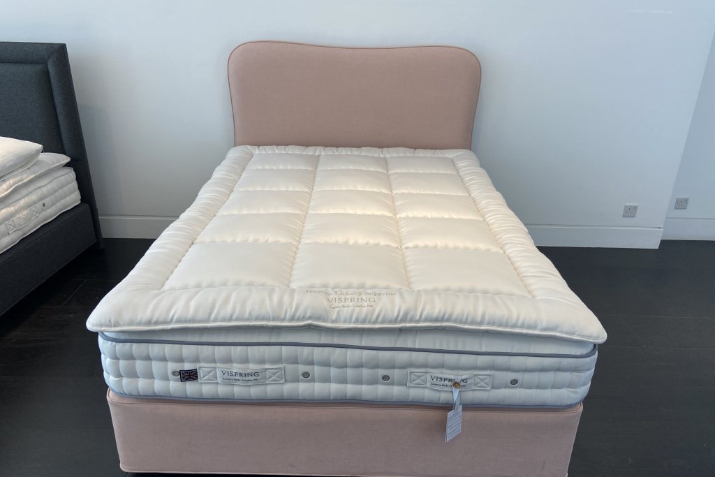 Vispring Dartington Divan Set + Topper - King Size - Ex Display.