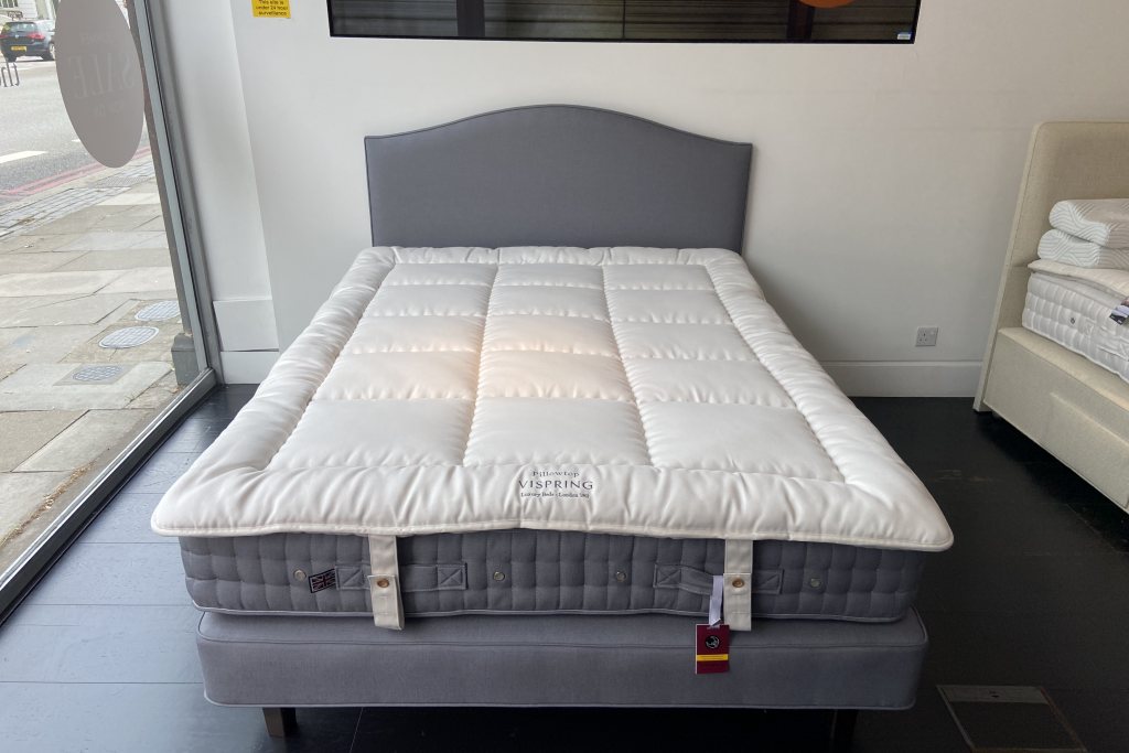 Vispring Elite Divan Set + Topper - King Size - Ex Display.