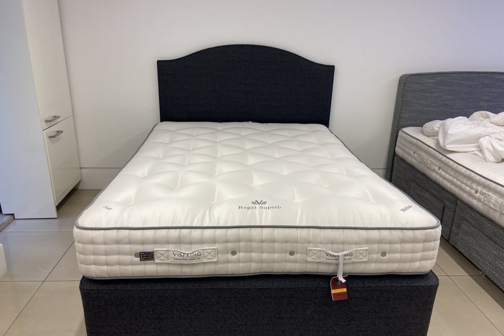 Vispring Regal Superb Divan Set - King Size - Ex Display.