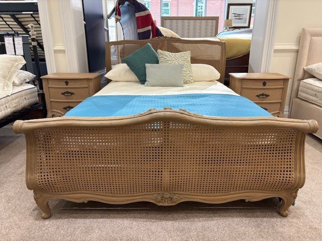 Louis Caned Bedstead Range - King Size - Ex Display