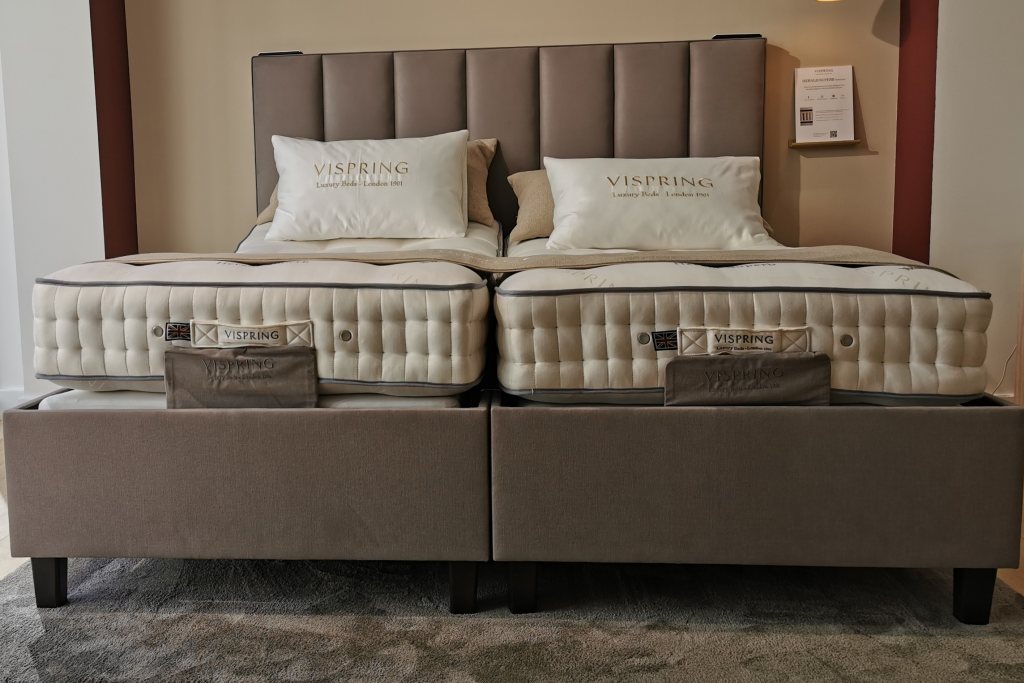 Vispring Serenity Adjustable Bed Set + Mattresses  -  Ex Display