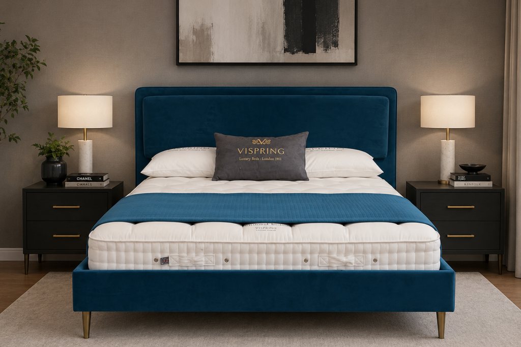 Vispring Charlotte Bedstead - Emperor Size - Ex Display. Vispring Charlotte Bedstead - Emperor Size - Ex Display.